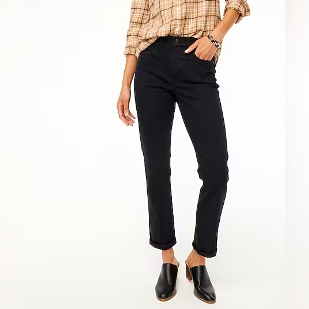 NWT J Crew Essential Straight Jean in All-Day Stretch Size 25 New with Tags